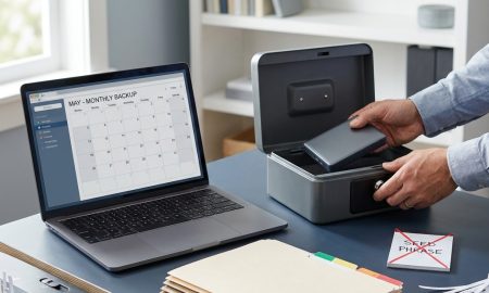 Crypto after Tax Day: how to store records securely (without keeping unsafe screenshots)